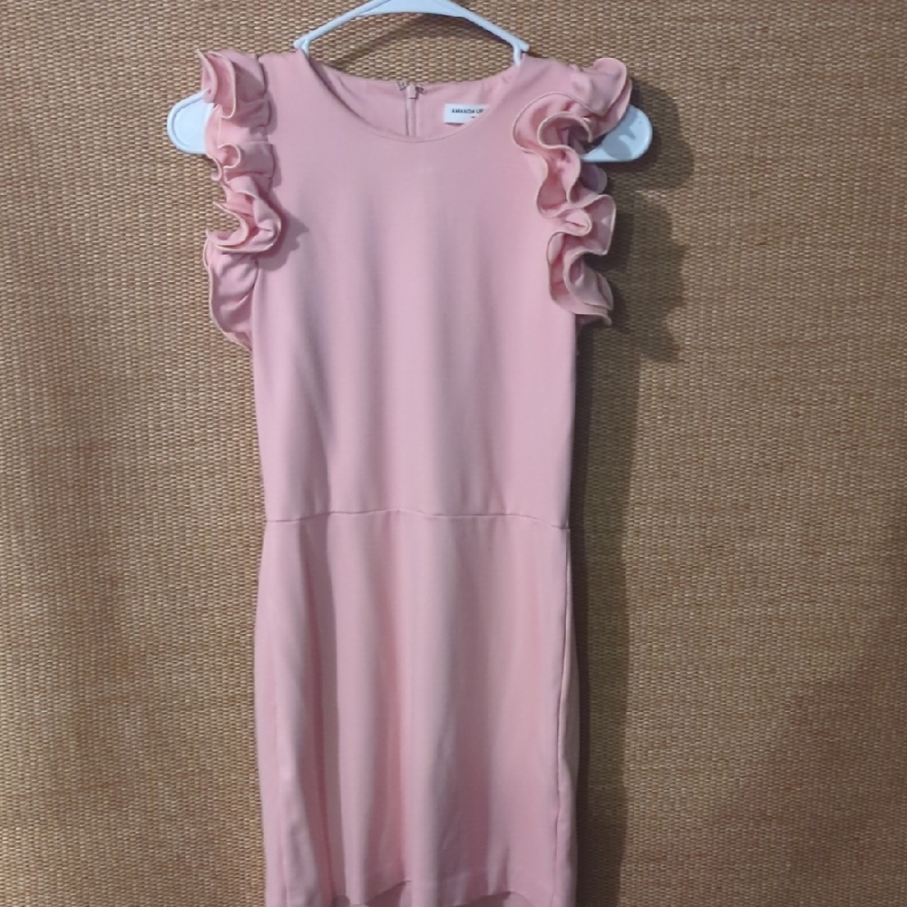 Amanda Uprichard Blush Pink Dress S